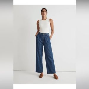 The Harlow Wide-Leg Jean in Fairson Wash